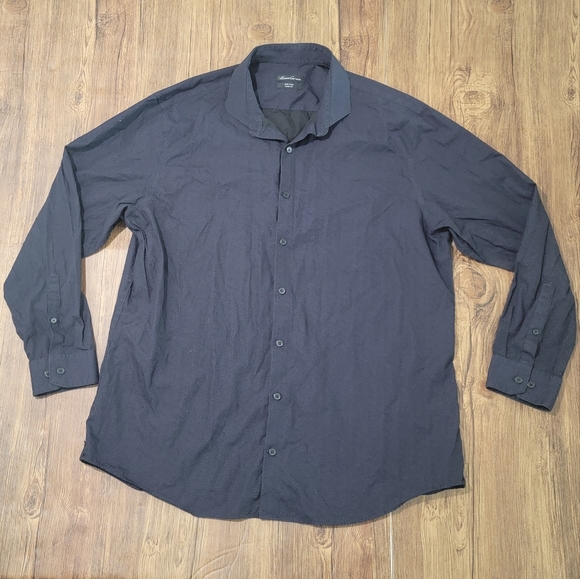Kenneth Cole New York Other - Kenneth Cole New York Non Iron Slim Fit Collar Dress Shirt - Mens Size 17 32/33